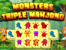 Monster Triple Mahjong